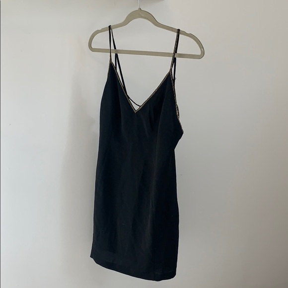 Arc & Co | Detailed Back Mini Dress - Picture 1 of 3